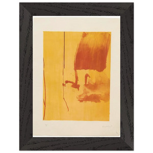 Helen Frankenthaler  Harvest  1976 Premium Wooden Framed Art Print / Poster