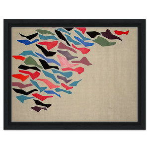 Robert Goodnough  Bright Color Variables  1978 Framed Canvas