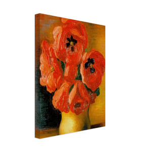 Moise Kisling  BOUQUET OF PEONIES Canvas