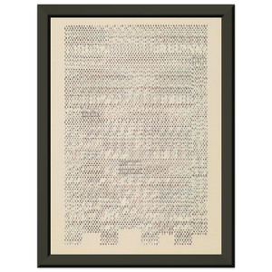 Dieter Roth  Idea  1960 Premium Metal Framed Art Print / Poster