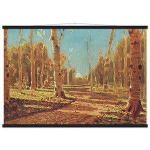 Arkhyp Kuindzhi  A Birch Grove Museum-Quality Matte Paper Poster with Hanger