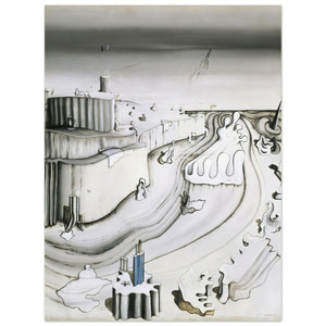 Yves Tanguy  Promontory Palace Aluminum Print