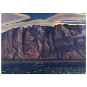 Rockwell Kent  Squall Greenland Fine Art Poster / Art Print