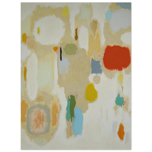 John Ferren  Contemplations on Geraniums  1952 Aluminum Print