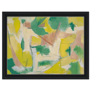 Esteban Vicente  COPLA 1951 Framed Canvas