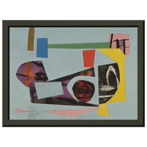 Ad Reinhardt  Study for a Painting  1938 Premium Metal Framed Art Print / Poster