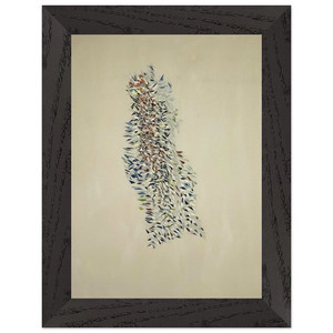 Robert Goodnough Process Development 1972 Premium Wooden Framed Art Print Poster