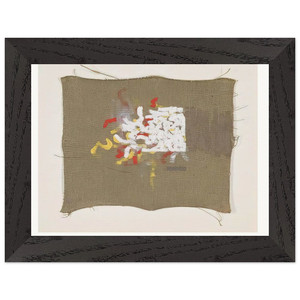 Robert Ryman  Untitled 36 Premium Wooden Framed Art Print / Poster