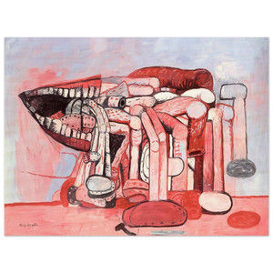 Philip Guston  PAINTER S FORMS NO 2 1978 Wood Print