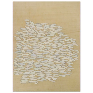 Robert Goodnough  Pastel Statement  1971 Wood Print