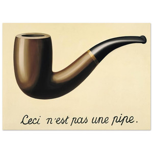 Rene Magritte Treachery of Images This Is Not a Pipe 1948 Art Print