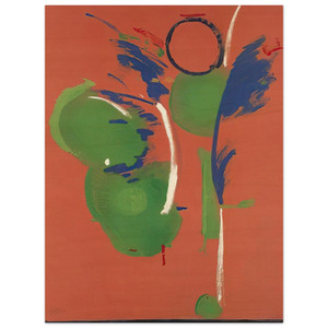 Helen Frankenthaler  Mary Mary  1987 Wood Print