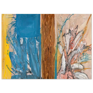 Helen Frankenthaler  The Facade 1954 Fine Art Poster / Art Print