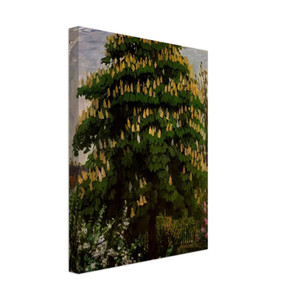Frantisek Kupka  The chestnut tree in blossom Canvas