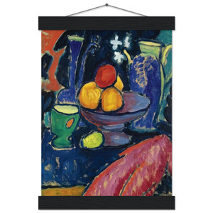 Alexej von Jawlensky STILL LIFE WITH JUG 1913 Matte Paper Poster with Hanger