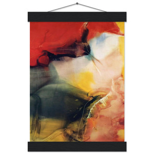 Paul Jenkins  Lotus Museum-Quality Matte Paper Poster with Hanger