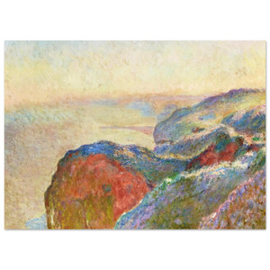 claude monet Val SaintNicolas Morning Fine Art Poster / Art Print