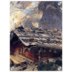 John Singer Sargent  Brenva Glacier Acrylic Print