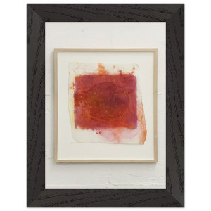 Gotthard Graubner  UNTITLED 2004 Premium Wooden Framed Art Print / Poster