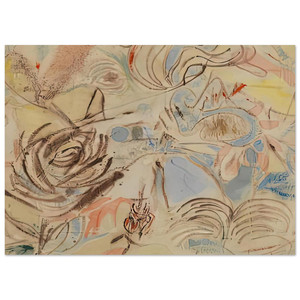 Helen Frankenthaler  10 29 52 1952 Fine Art Poster / Art Print