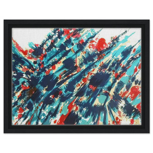 Alfred Manessier  Le Sang et leau  1978 Framed Canvas