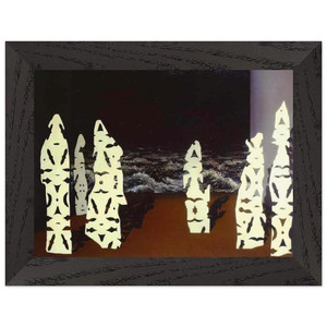 Rene Magritte THE FINERY OF THE STORM 1927 Wood Framed Print