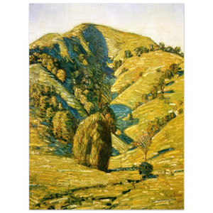 Childe Hassam  Hill of the Sun San Anselmo California Aluminum Print