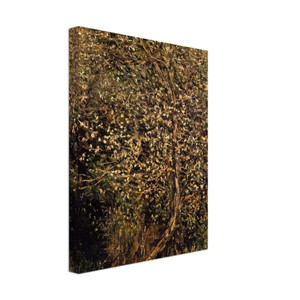 claude monet  Apple Trees in Blossom by the Water Canvas