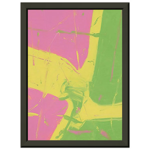 Michel Majerus  Untitled  2002 N1 Premium Metal Framed Art Print / Poster