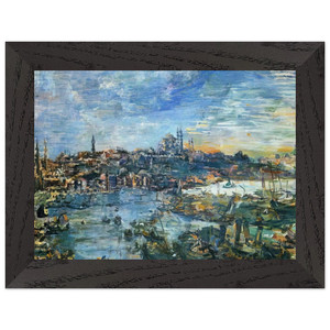 OSKAR KOKOSCHKA  NOTDETECTED235883 Premium Wooden Framed Art Print / Poster