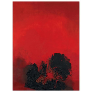 Luis Feito  UNTITLED 1961 N5 Aluminum Print