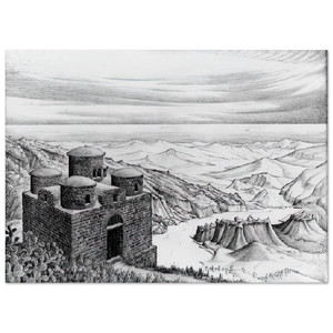 MC Escher  CATTOLICA OF STILO CALABRIA 1930 Fine Art Poster / Art Print