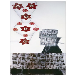 Robert Rauschenberg  PARK ROCI MEXICO 1985 Aluminum Print