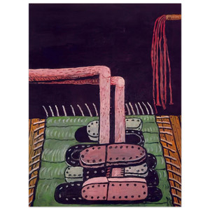 Philip Guston  GREEN RUG Aluminum Print