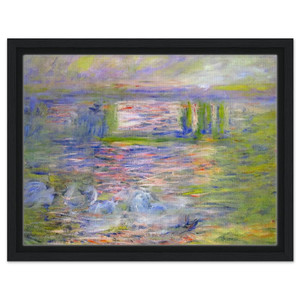 claude monet  Charing Cross Bridge 2 Framed Canvas