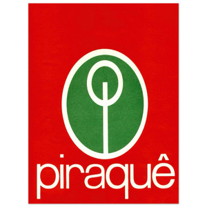 Lygia Pape  Logo Piraque  1970 Aluminum Print