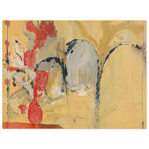 Helen Frankenthaler  Large Abstract Still Life 1951 Aluminum Print