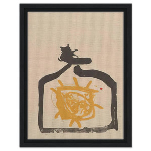 Helen Frankenthaler  May 26th Backwards  1961 Framed Canvas