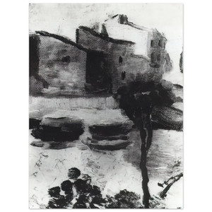 Salvador Dali  LLANE BEACH CADAQUES Aluminum Print