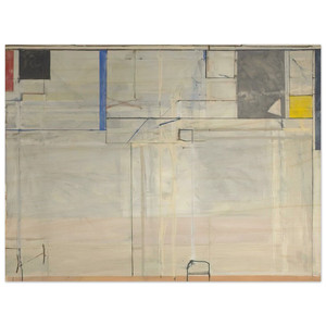 Richard Diebenkorn  Ocean Park 131 Wood Print