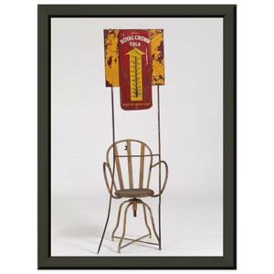 Robert Rauschenberg UNTITLED KABAL AMERICAN ZEPHYR 1983 Metal Framed Art Print