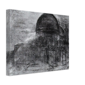 Salvador Dali  CATHEDRAL UNFINISHED Canvas