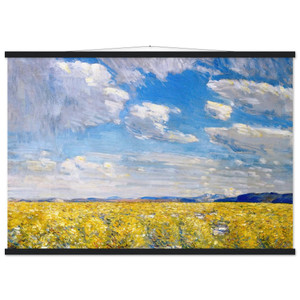 Hassam Afternoon Sky Harney Desert Museum-Quality Matte Paper Poster with Hanger