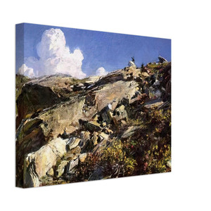 John Singer Sargent  In the Alps Canvas