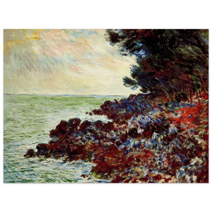 claude monet  Cap Martin 3 Wood Print
