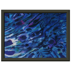 Alfred Manessier  Eaux vives  1979 Premium Metal Framed Art Print / Poster