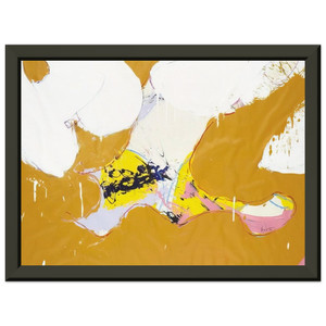 Norman Bluhm  Round About  1973 Premium Metal Framed Art Print / Poster