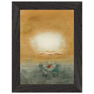 Morris Graves  Lotus  1945 Premium Wooden Framed Art Print / Poster