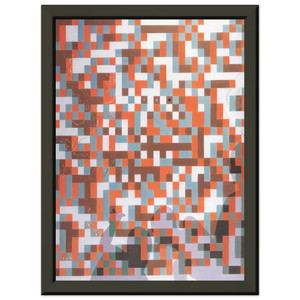 Salvador Dali CYBERNETIC ODALISUQE HOMAGE TO BELA JULESZ Metal Framed Poster