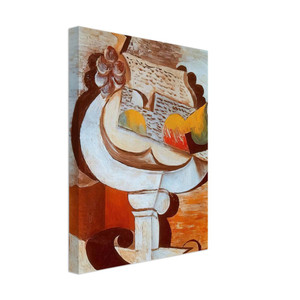 Pablo Picasso  Fruit dish Canvas